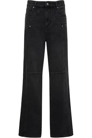 Marant Etoile Pantalon Droit En Coton Valeria