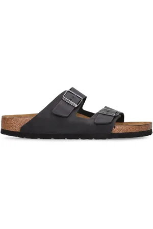 Birkenstock Sandales En Cuir Huilé Arizona
