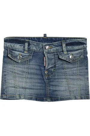Dsquared2 Mini-jupe En De Coton Stretch