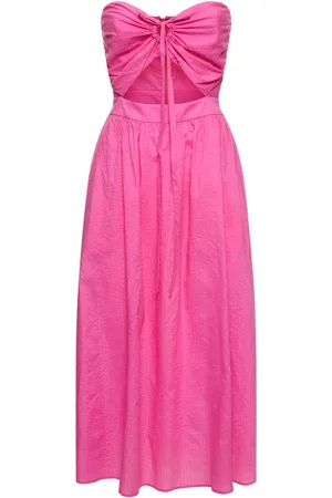 Marysia Robe Longue À Encolure Licou Limone