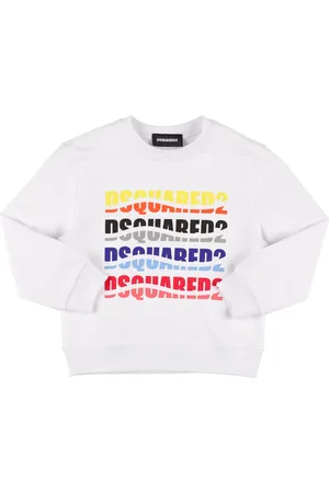 Dsquared2 Sweat-shirt En Coton Imprimé Logo