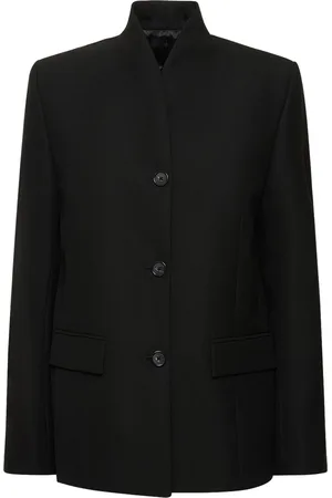 Totême Blazer En Laine Mélangée