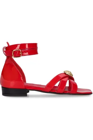 Balmain Sandales En Cuir Verni