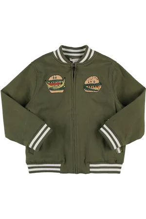 Stella McCartney Veste Bomber En Gabardine De Coton
