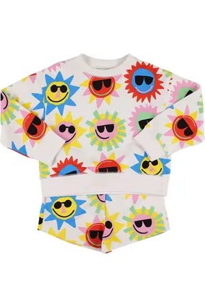Stella McCartney Sweat-shirt & Short En Coton Biologique