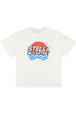 Stella McCartney T-shirt En Jersey De Coton Biologique Imprimé