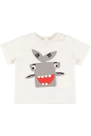 Stella McCartney T-shirt En Jersey De Coton Biologique Imprimé