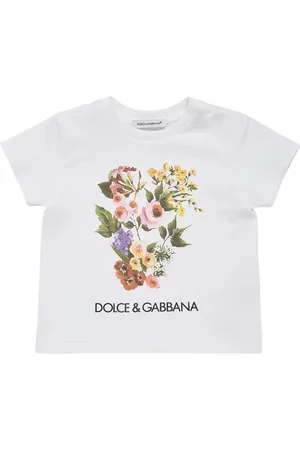 Dolce & Gabbana T-shirt En Jersey De Coton Imprimé