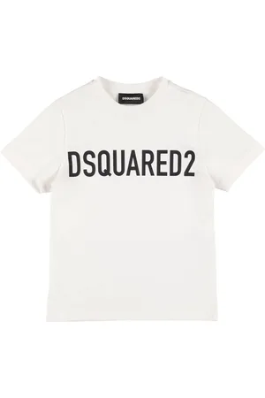 Dsquared2 T-shirt En Jersey De Coton Imprimé Logo