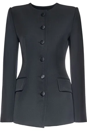 Dolce & Gabbana Veste En Crêpe De Laine À Boutonnage Simple