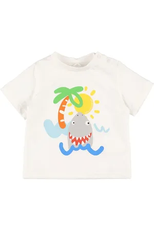 Stella McCartney T-shirt En Jersey De Coton Biologique Imprimé