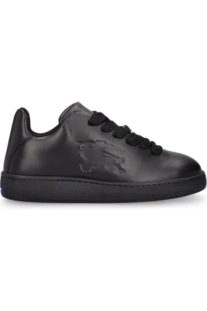 Burberry Baskets Basses En Cuir Mf Ms25