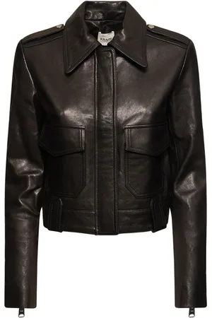 Khaite Veste En Cuir Cordelia