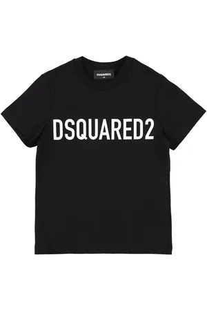 Dsquared2 T-shirt En Jersey De Coton Imprimé Logo