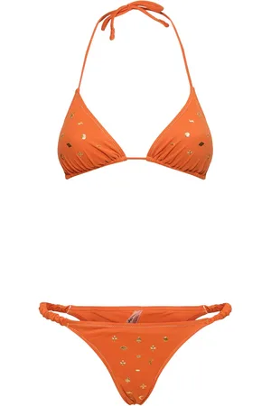Reina Olga Bikini Triangle Scrunchie