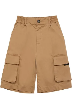 MONNALISA Short Cargo En Gabardine De Coton Stretch