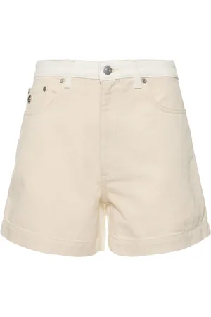 Stella McCartney Short Taille Mi-haute En Denim