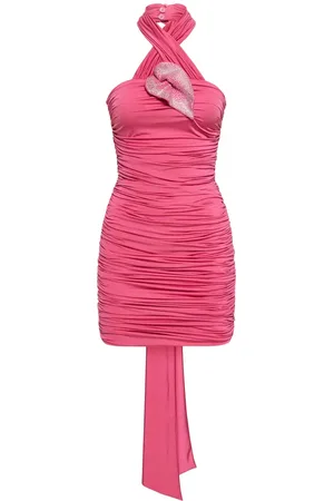 GIUSEPPE DI MORABITO Robe Courte En Satin Embelli