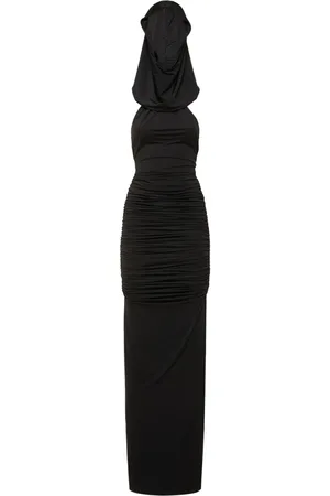 GIUSEPPE DI MORABITO Robe Longue En Jersey Stretch Ruché
