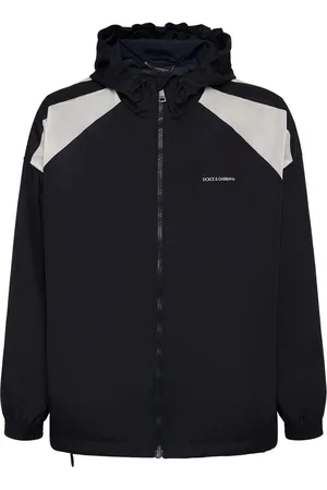 Dolce & Gabbana Veste Oversize En Toile À Logo