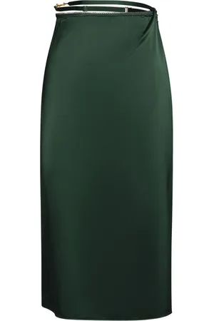 Jacquemus Jupe Midi En Satin La Jupe Notte