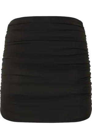 The Andamane Jupe Courte En Georgette Stretch Livia