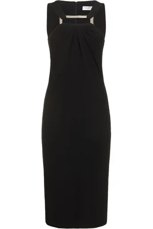 Michael Kors Robe Midi En Jersey De Viscose Mate