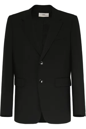 Ami Blazer En Sergé De Laine Mélangée