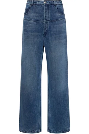 Isabel Marant Jean Large Fluide En Lyocell Et Coton Teren