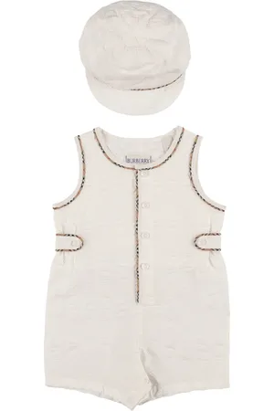 Burberry Combinaison & Chapeau En Coton