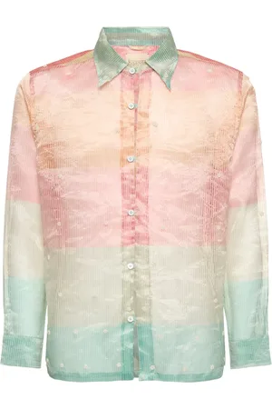 HARAGO Chemise En Soie À Perles
