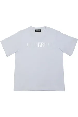 Dsquared2 T-shirt En Jersey De Coton À Logo