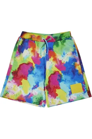 Dsquared2 Short En Molleton De Coton Tie & Dye