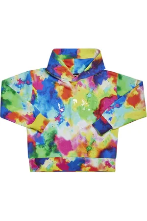 Dsquared2 Sweat-shirt En Coton Tie & Dye À Capuche