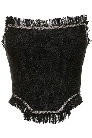 GIUSEPPE DI MORABITO Bustier En Bouclé