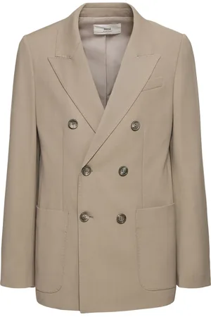 Ami Blazer En Sergé De Laine À Double Boutonnage