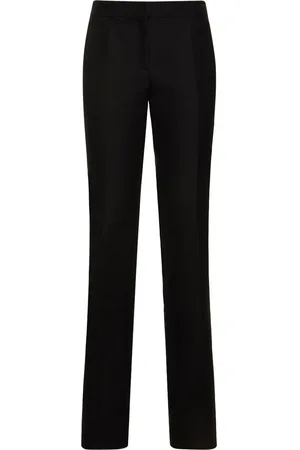 Moschino Pantalon Droit En Duchesse De Coton