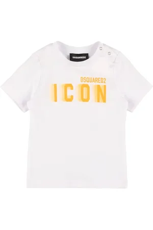 Dsquared2 T-shirt En Jersey De Coton Imprimé Logo
