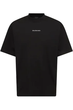 Balenciaga T-shirt En Coton À Logo Réfléchissant