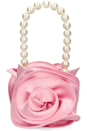MAGDA BUTRYM Petit Sac À Main En Satin Et Perles Magda