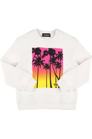 Dsquared2 Sweat-shirt Imprimé À Col Ras-du-cou