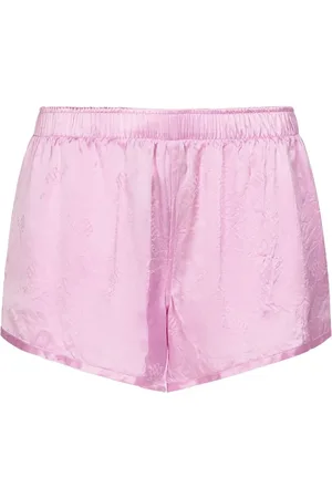Balenciaga Short De Running En Soie Jacquard