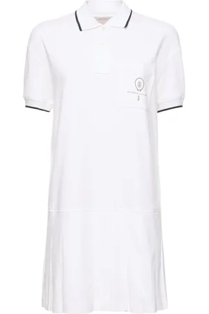 Brunello Cucinelli Robe Polo Courte En Jersey De Coton