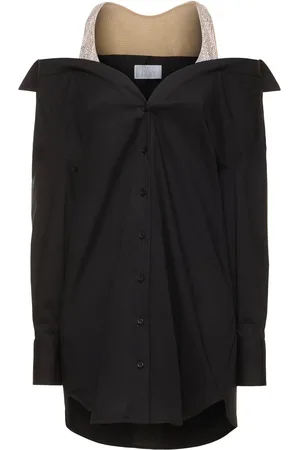 GIUSEPPE DI MORABITO Robe Courte En Popeline De Coton