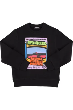 Dsquared2 Sweat-shirt Imprimé À Col Ras-du-cou