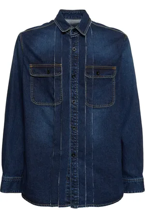 SACAI Chemise En Denim De Coton