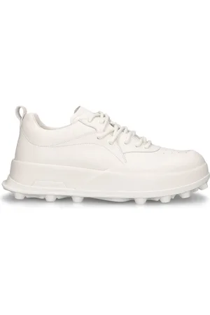 Jil Sander Sneakers Basses En Cuir Basket