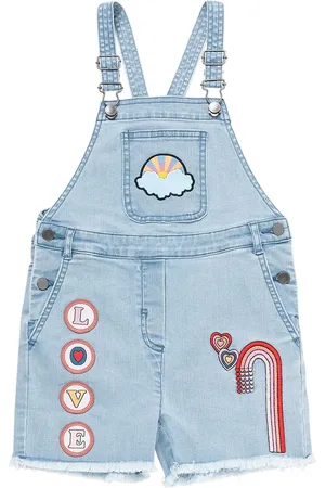 Stella McCartney Salopette En Denim De Coton