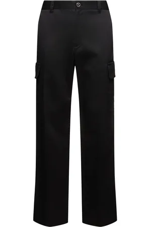 VERSACE Pantalon Cargo En Gabardine De Coton