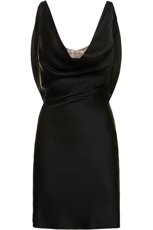 GIUSEPPE DI MORABITO Robe Courte En Satin Embelli